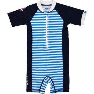 JUJA- uv-zwempak baby's - korte mouw - blauw - 62/68cm