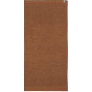 ESSENZA Connect Organic Breeze Handdoek Leather brown - 70x140 cm