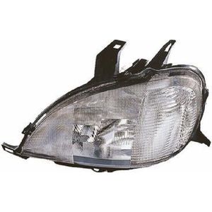Mercedes M klasse, W163, 1998 - 2005 - koplamp, H7+H7, elektr verstelb, links, - 09/2001