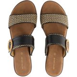 Tom Tailor - Platte Sandalen - Gevlochten Patroon