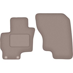 Beige voormatten voor: Mitsubishi Outlander III PHEV SUV (2012-)