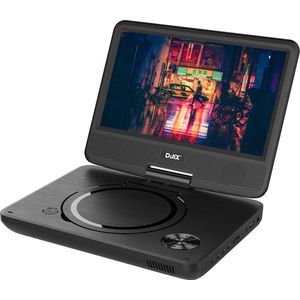 Logicom - DJIX PVS 906 - Draagbare DVD-Speler - Zwart - HD-Scherm - Accu