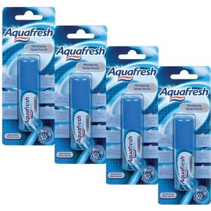 Aquafresh Mondspray 4 x 15 ml Voordeelverpakking