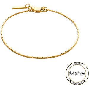 Soraro Dun Armband | Goudkleurig | RVS | 18+2 cm | Stainless Steel | Klassiek