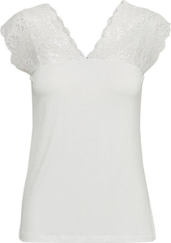 CULTURE CUpoppy Lace Top Dames Top - Maat L
