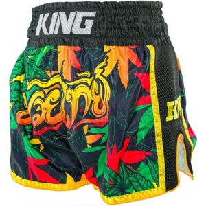 King Muay Thai Shorts Kickboks Broek KPB Weed - XL