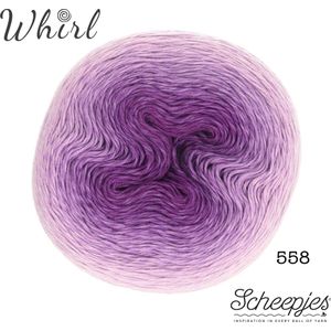 Scheepjes Whirl Ombré - 558 Shrinking Violet