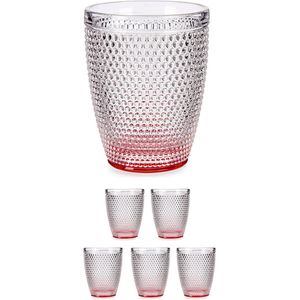 Vivalto Luxe Kristal-Look Transparante Drinkglazen 300 ml - Set van 12