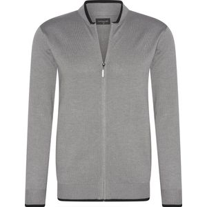 Cappuccino Italia - Full Zip Cardigan - Heren Vest - 100% Katoen en Acryl