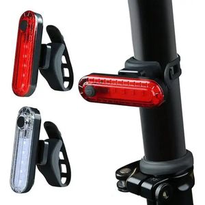 Pro Sport Lights Voorlicht + Achterlicht 50 Lumen Fietsverlichtingsset - Rood + Wit Fietslamp