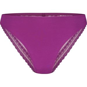 Secrets slip met kant purple voor Dames | Maat XL