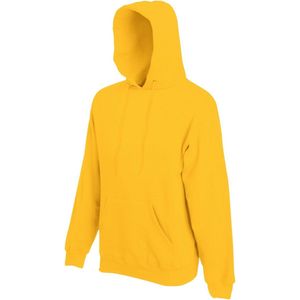 Fruit of the Loom - Classic Hoodie - Geel - S