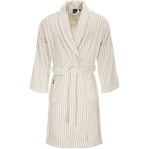 Linolux Badjas Velours Fiore Stripe Beige M