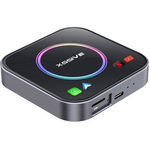 Xssive - Ultra Draadloze CarPlay Dongle - Geschikt voor Apple CarPlay en Android Auto - 8GB RAM - 128GB Opslag