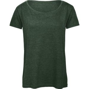 B&C TriBlend T-shirt / Woman CGTW056 - Heather Forest - XXL