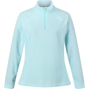 Regatta Montes Lichtgewicht Fleece Met Halve Rits - Outdoortrui - Vrouwen - Aqua Blauw