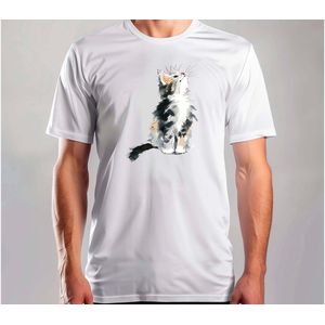 Merry Meowmas - T Shirt - MerryChristmas - ChristmasVibes - Funny - Sarcasm - VrolijkKerstfeest - Kerstmis - Grappig - Sarcasme - Kat - Cat