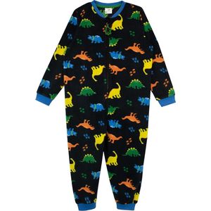 Jongens Onesie Dinosaur met Voorzak en Elastische Mouwen