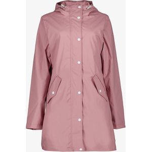 Mountain Peak gevoerde dames regenjas roze - Maat L - Winddicht en waterafstotend - Ademend materiaal