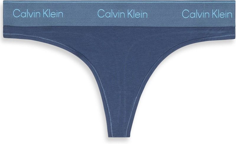 Calvin Klein - Tanga THONG - Dark Denim - Slips