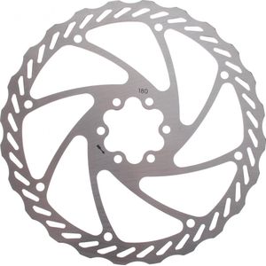 Tom Remschijf 180 Mm 6 Gaats Zilver Staal