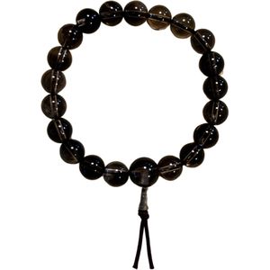 Ruben Robijn Rookkwarts powerbead armband