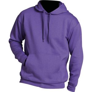 SOLS Slam Unisex Hooded Sweatshirt / Hoodie (Donkerpaars)