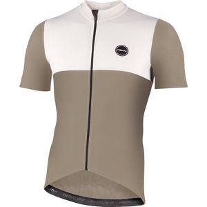 Nalini - Heren - Fietsshirt - Korte Mouwen - Wielrenshirt - Wit - WARM SS JERSEY - M