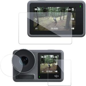 Camera Protective Film [5 Pack] Tempered Glass Cover Compatible with DJI OSMO Action 4 Camera