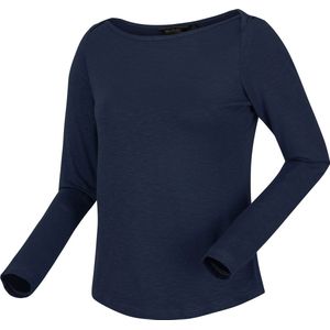 Regatta Dames Lakeisha Boat Neck Long Sleeve Top Navy Maat 40