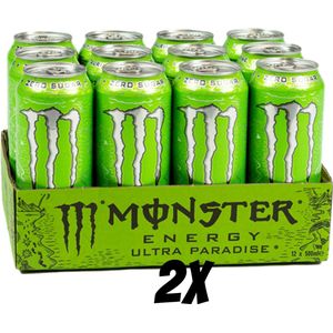 2x Monster Energy Ultra Paradise