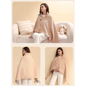 ACEP Elecktrische deken - Elektrische deken - electrische deken 1 persoons - 3 Verwarmingsniveaus - Draagbare elecktrische deken - Rose deken