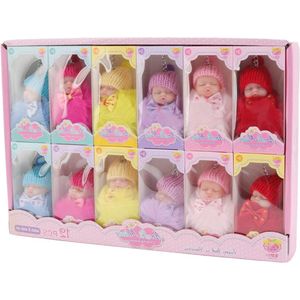 Sleutelhanger Pluizige Baby Pompom - Multifunctioneel - Leuke Pop voor Handtassen en Mobiele Telefoons .