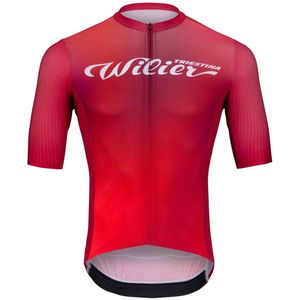 Wilier Aurora Korte Mouw Wielertrui Rood S Man