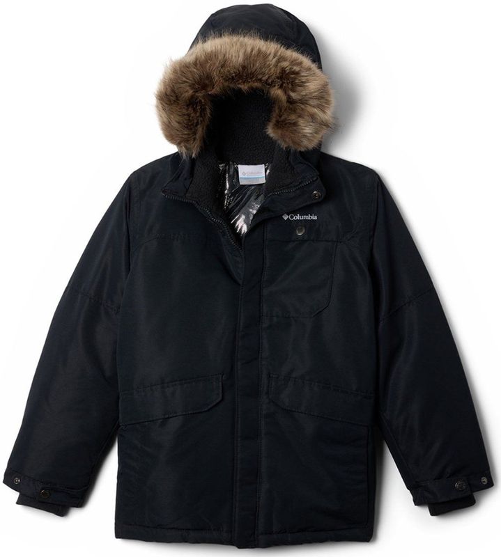 Columbia - Nordic Strider II - Jas - Zwart - Waterdicht - Voor Jongens