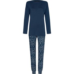 Duurzame marineblauwe pyjama Pastunette - Blauw - Maat - 42