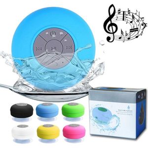 Bluetooth Waterbestendige Douche/Bad Mp3 Speaker/Radio - blauw