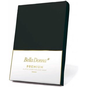 Bella Donna Premium Jersey Hoeslaken - Zwart