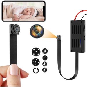 Verborgen Mini-Spioncamera - 1080P HD Draadloze Wifi-camera voor Huisbeveiliging met Bewegingsdetectie