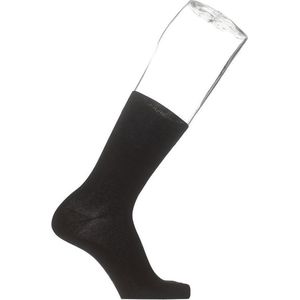 Bonnie Doon - Heren - Cotton Sock - Zwart - maat 47-50 (2 paar)