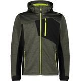 Cmp - 33A1787 - Softshelljack - Groen - Met Afneembare Capuchon