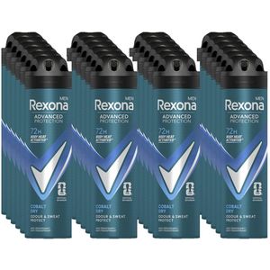 Rexona Deo Spray Men Cobalt Dry - 24 x 150 ml - Voordeelverpakking