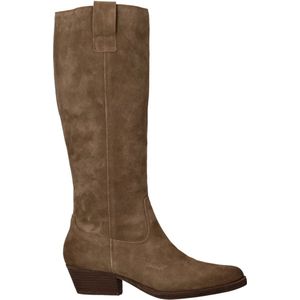 LOFF 1881 Lange laarzen - Dames - Taupe - Maat:36
