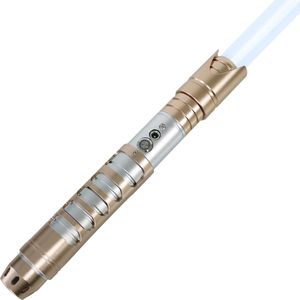 Premium Lightsaber - RGB 11 Kleuren en Geluid - Lightsaber - Lichtzwaard - Laser Zwaard - Aluminium Handvat - 115 CM - Rose Gold