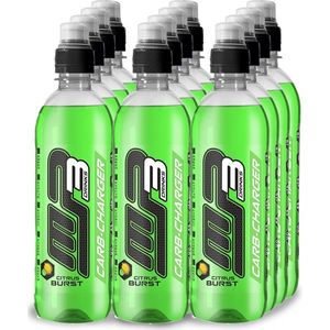 MP3 - Carb-Charger (Citrus Burst - 12 x 500 ml) - Energiedrank - Sportdrank - 6 liter