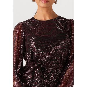 Freebird Dimphey Dames - Jurk - Zwart - Maat XS