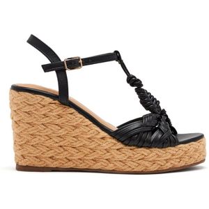 GIOSEPPO - Castine - Damessandalen - Zwart - Espadrille
