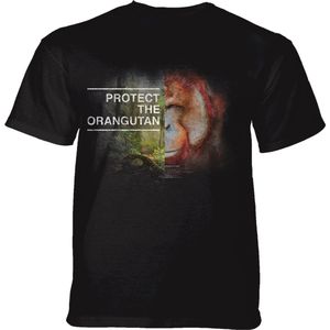 T-shirt Protect Orangutan Black KIDS S