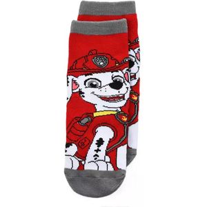 PAW Patrol Antislip Sokken – Rood/Grijs – Marshall – Maat 23/26