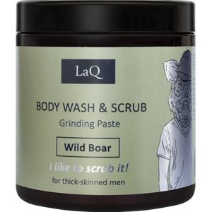 LaQ Wild Boar Body Wash & Scrub Mannen - Grinding Paste - 220g